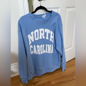 UNC sweatshirt